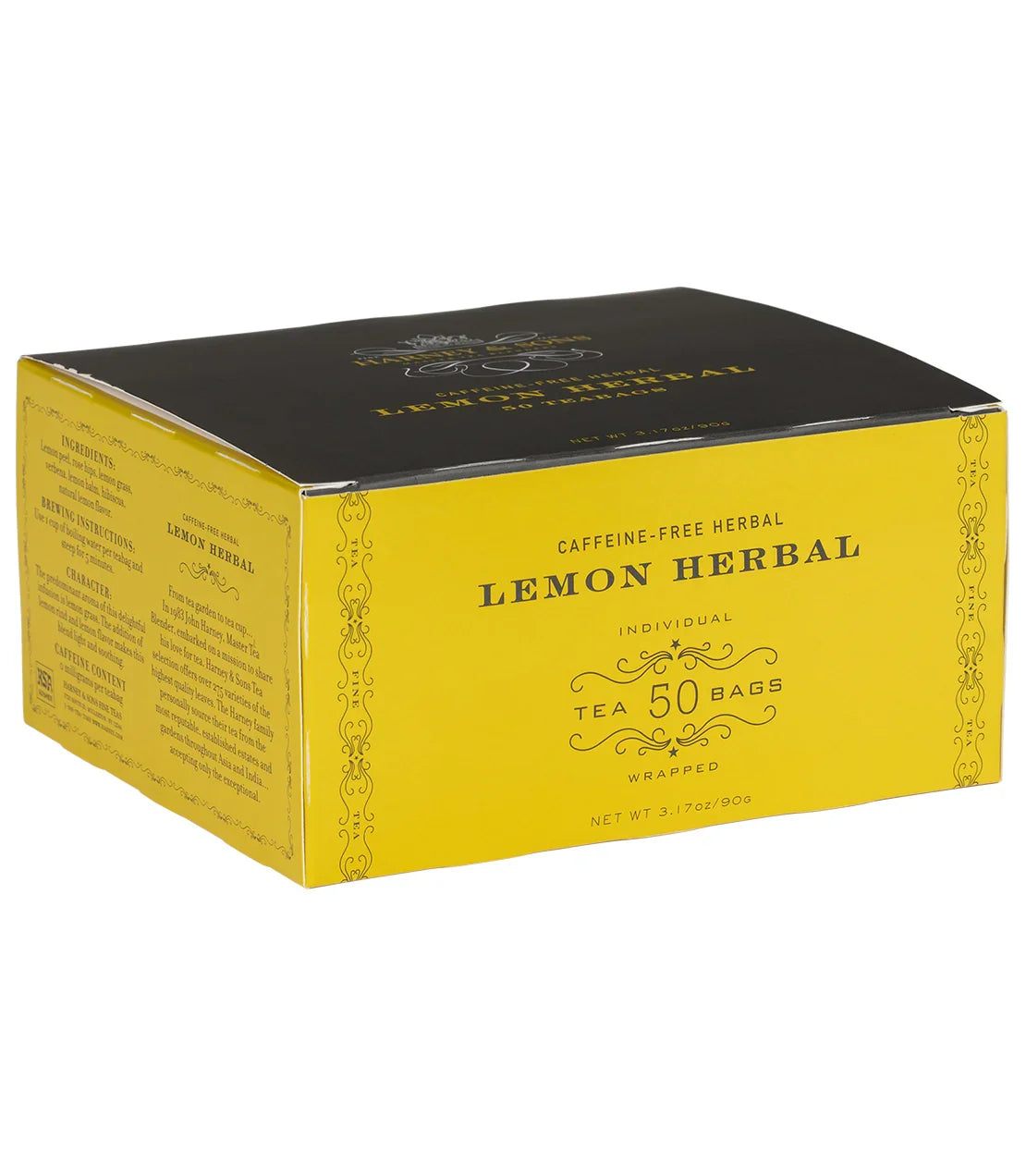 Lemon Herbal, Box of 50 Wrapped Teabags